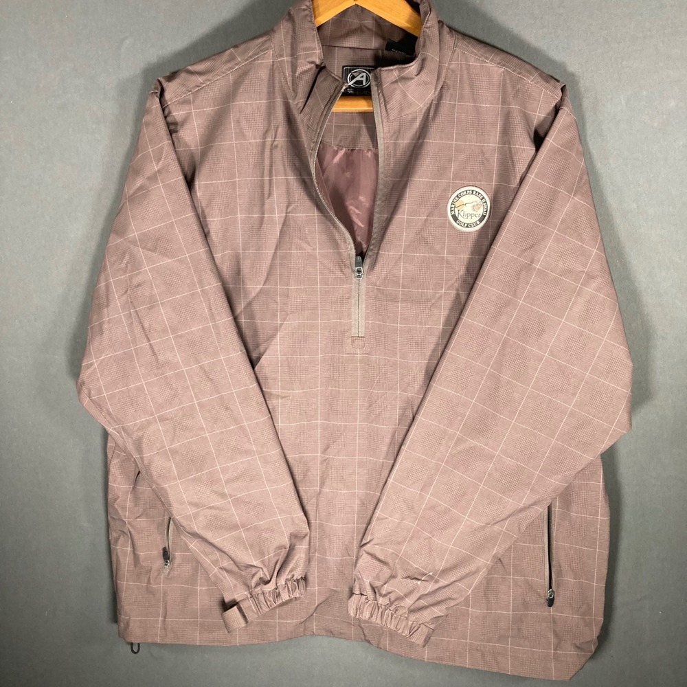 Ahead Mens XL Golf Windbreaker Marine Corps Base Hawaii Klipper Club‎ - Picture 2 of 10